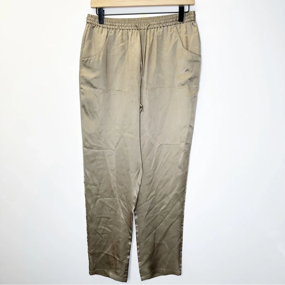 Eres Paris silk pajama lounge pants size medium large
